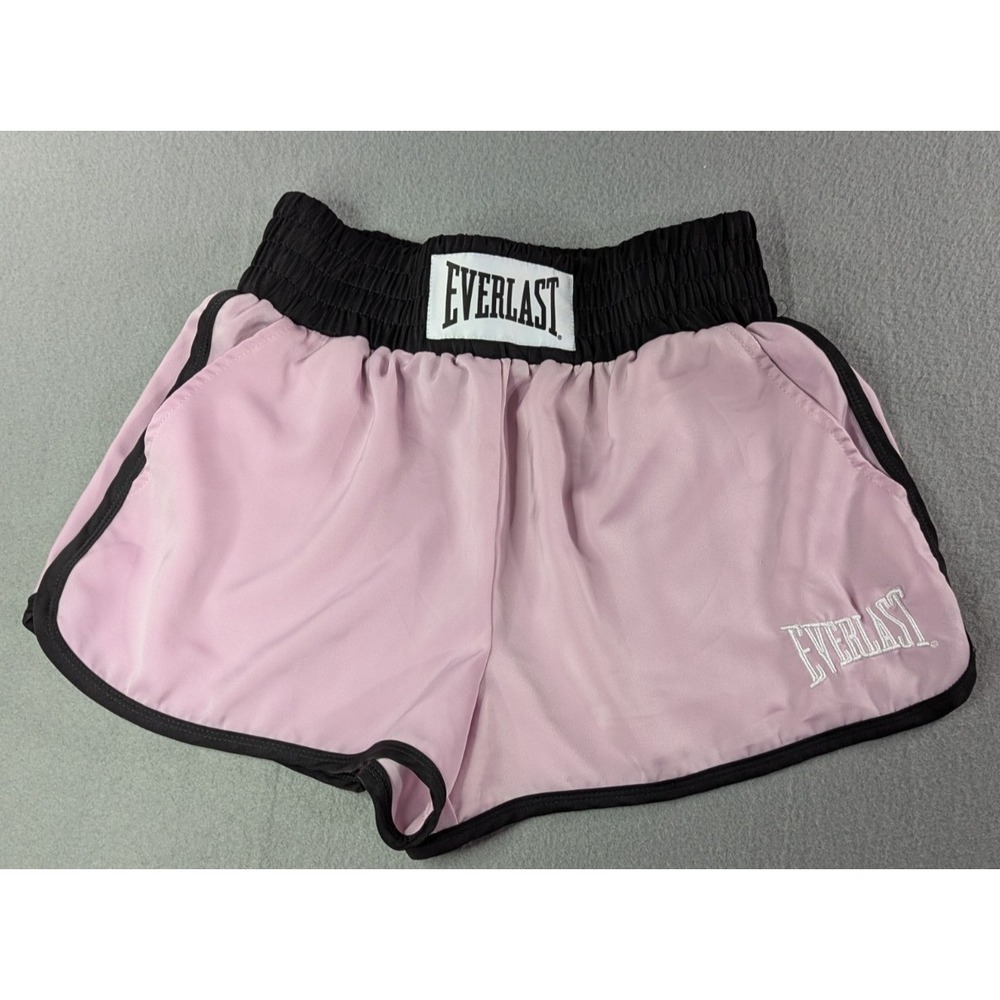 Everlast x Forever 21 Womens Shorts Medium Pink Black Boxing Gym Athletic